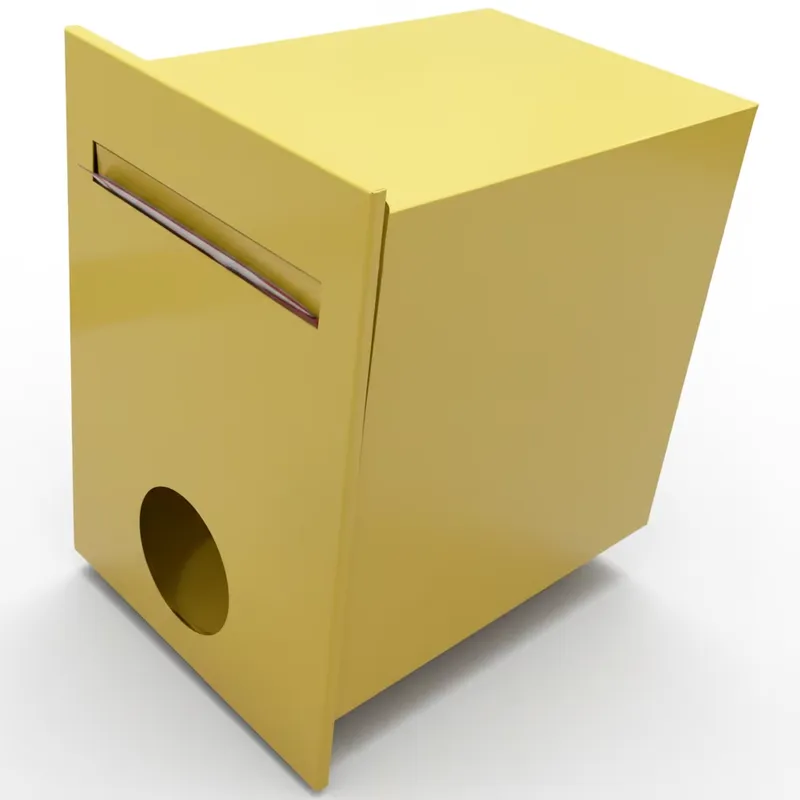 Home Security Letters - Large Capacity Outdoor Metal Mailbox Waterproof