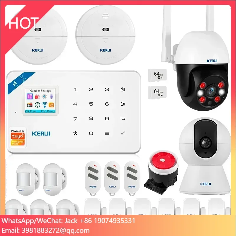 KERUI W181 Tuya Smart APP Home - Home Security Cameras Wireless 评论和价格