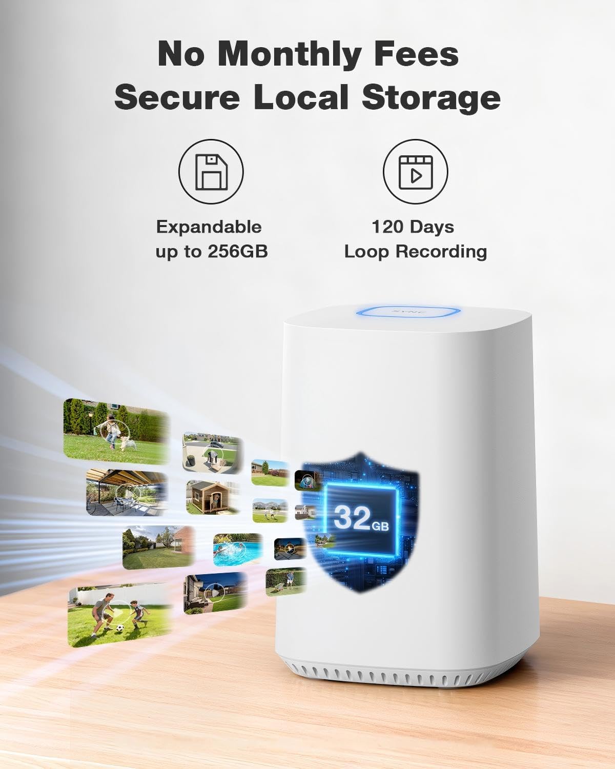 Wireless Outdoor Solar-Powered - Home Security No Monthly Fee 评论和价格