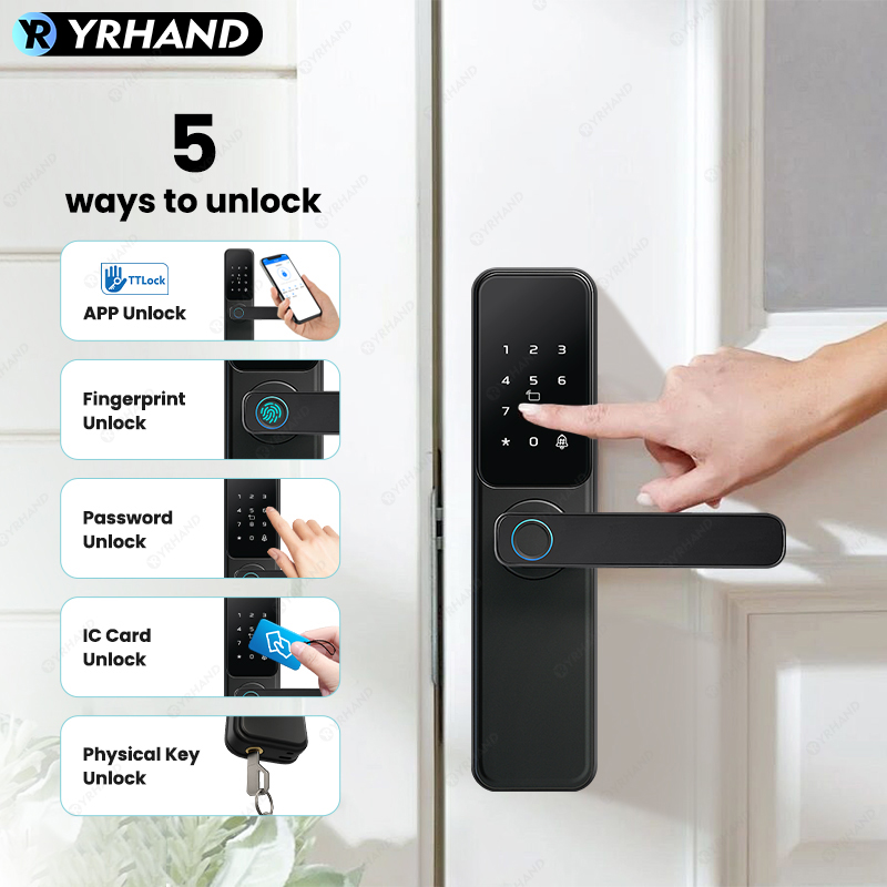 Bluetooth TTLock App Fingerpri - Home Security Battery 评论和价格