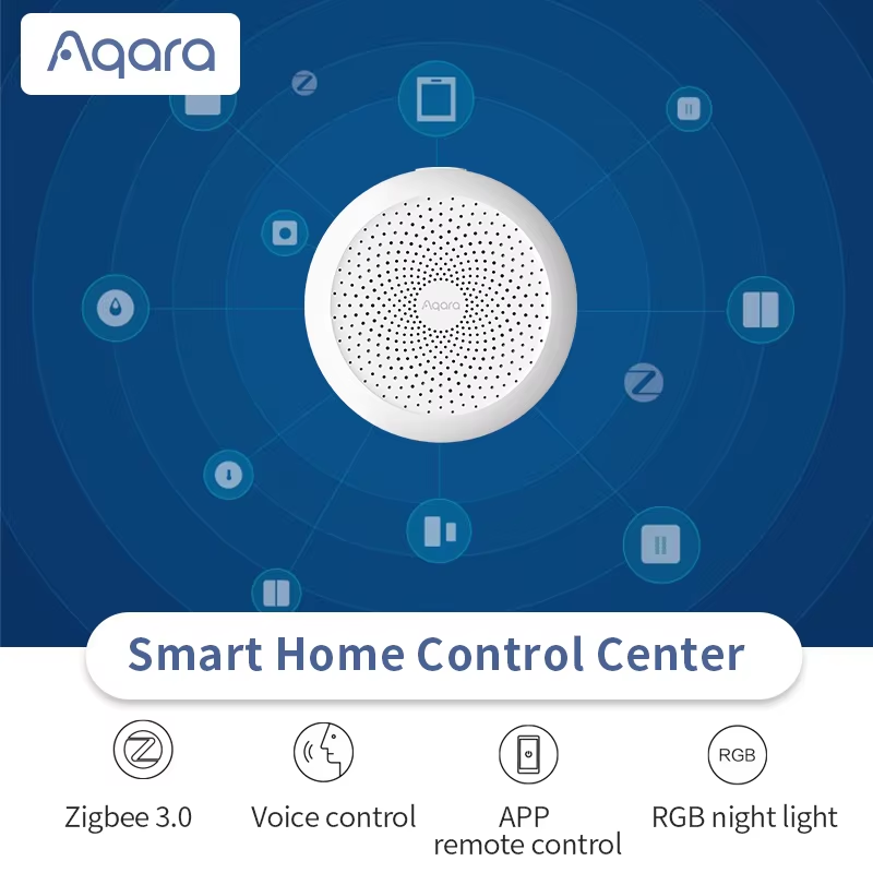 Aqara Gateway M1S Hub ZigBee F - Mi Home Security Xiaomi 评论和价格