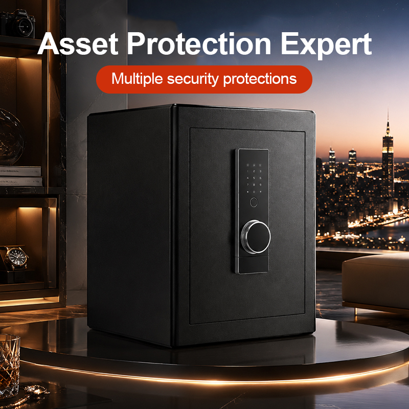 Biometric Fingerprint Safe Box - Home Security Battery 评论和价格