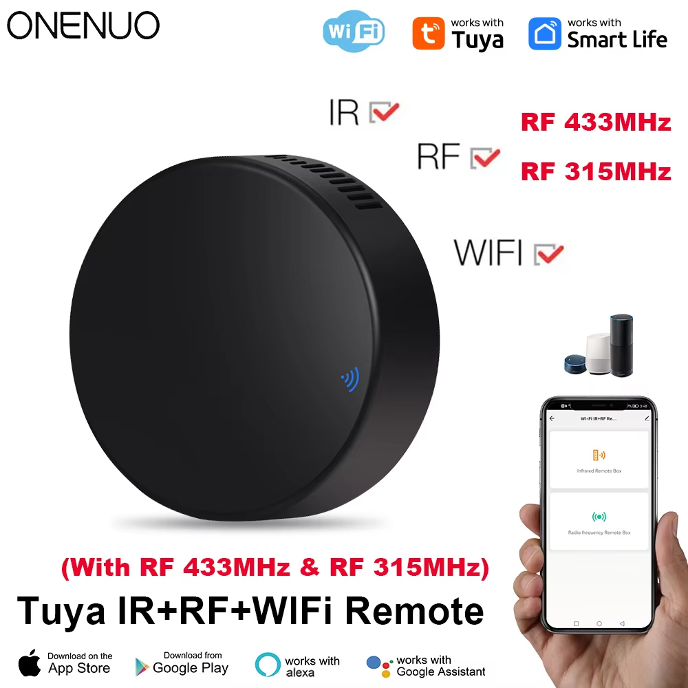 Tuya WiFi RF IR Remote Control - Home Security App 评论和价格