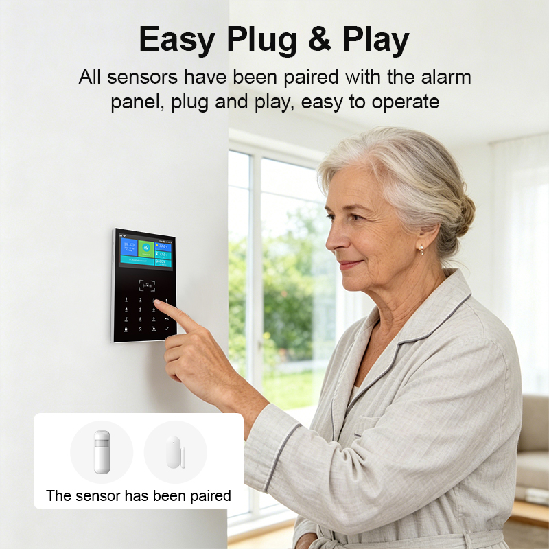 Smart Home Alarm System 2.4G W - Home Security No Monthly Fee 评论和价格