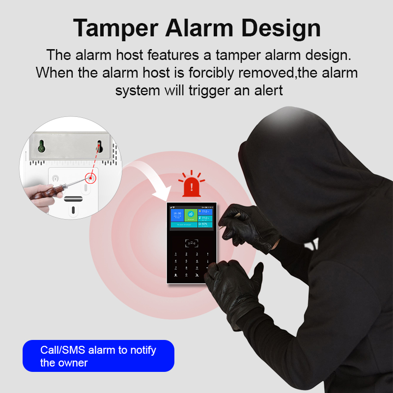 Smart Home Alarm System 2.4G W - Home Security No Monthly Fee 评论和价格