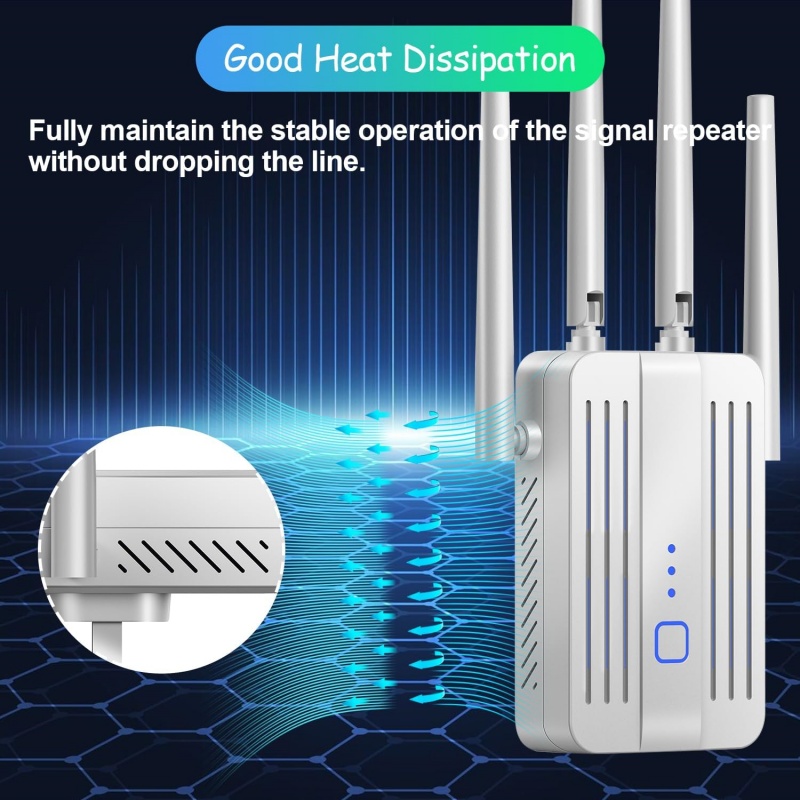 WiFi Repeater 1200Mbps Dual Ba - Home Security And Internet 评论和价格
