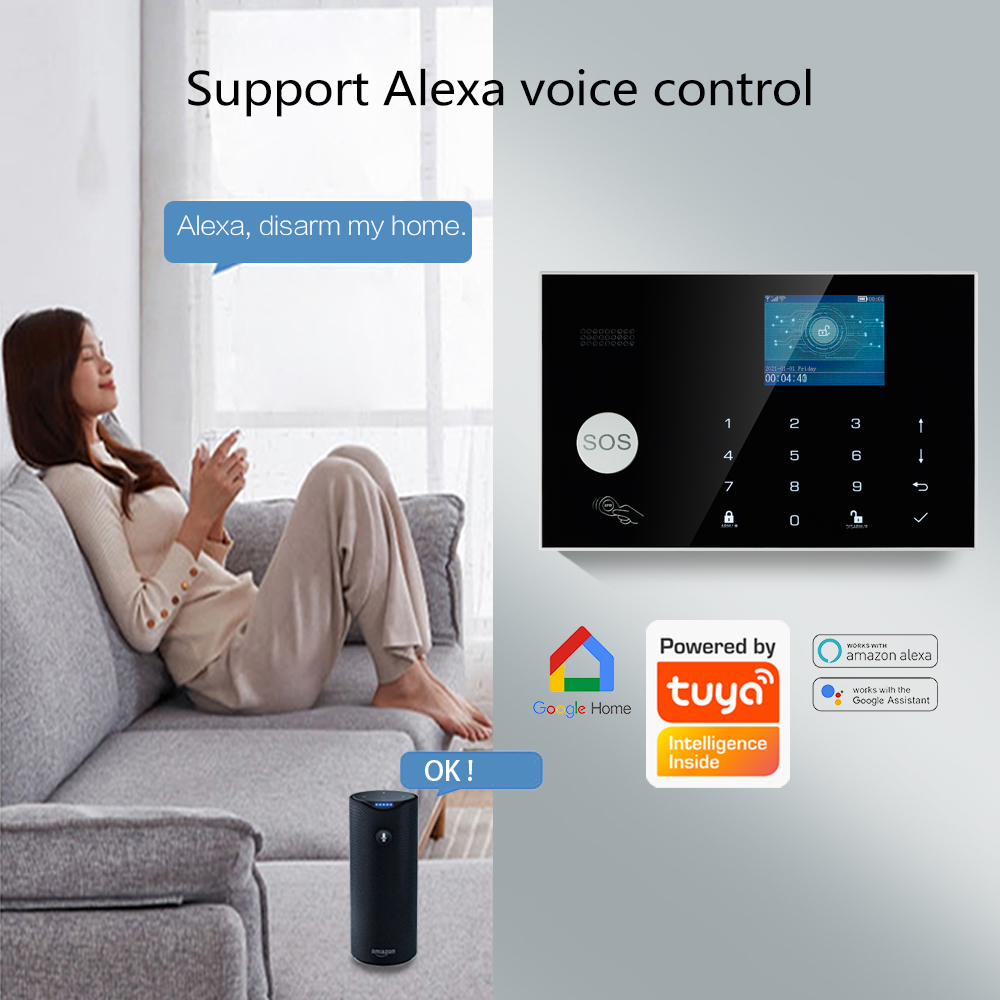 Tuya APP Control 2.4G WIFI GSM - Home Zone Security App 评论和价格