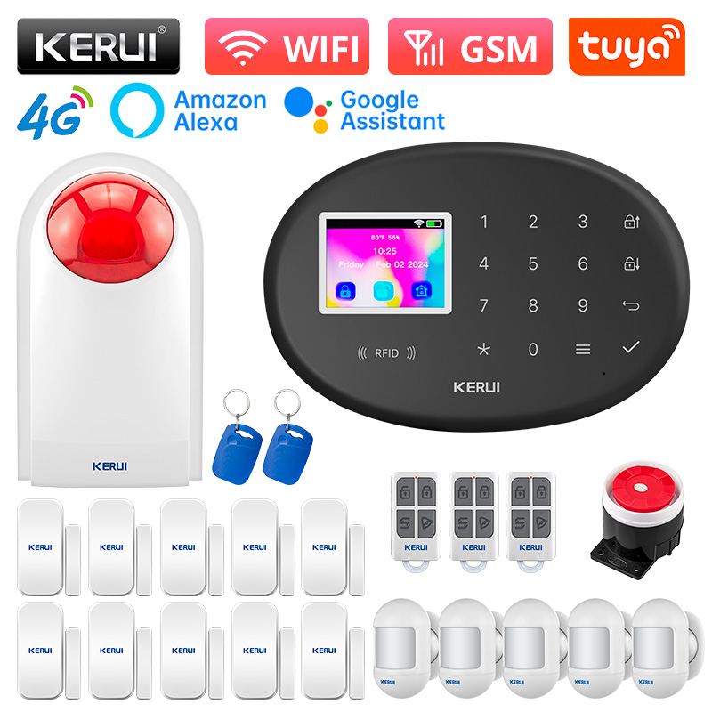 KERUI Alarm Security System W2 - Home Zone Security App 评论和价格