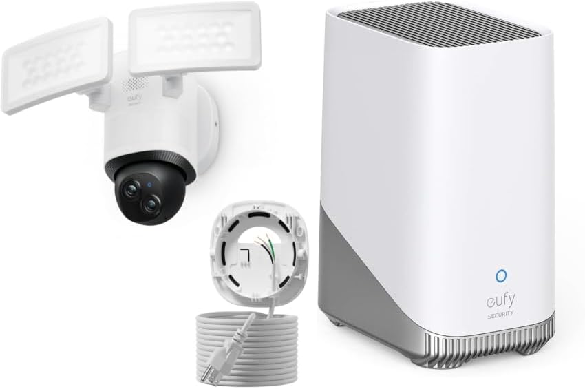 Outdoor Floodlight Camera with - Home Security No Monthly Fee 评论和价格