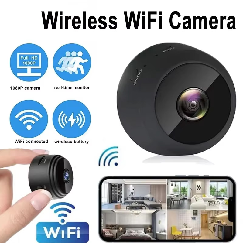 New A9 Camera Wifi 1080p HD Wi - Home Security Cameras Wireless 评论和价格