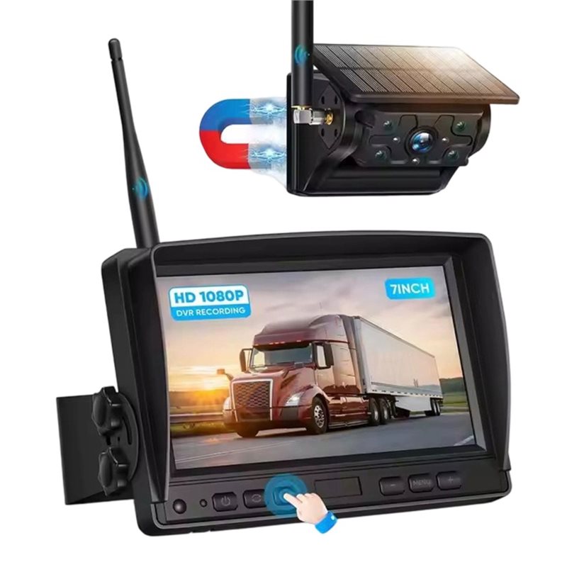 【CYBER MONDAY】Reverse Backup C - Camera Solar Wireless 评论和价格