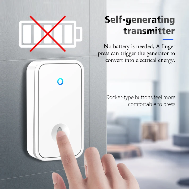 CACAZI Self-powered Waterproof - Home Security In My Area 评论和价格