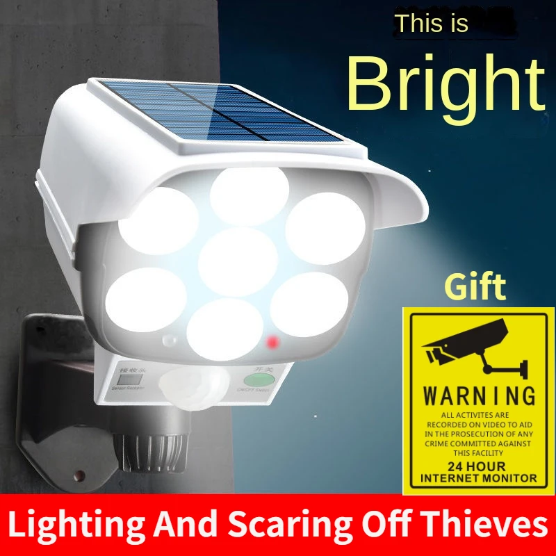 Outdoor Solar Light Motion Sen - Home Security Battery 评论和价格