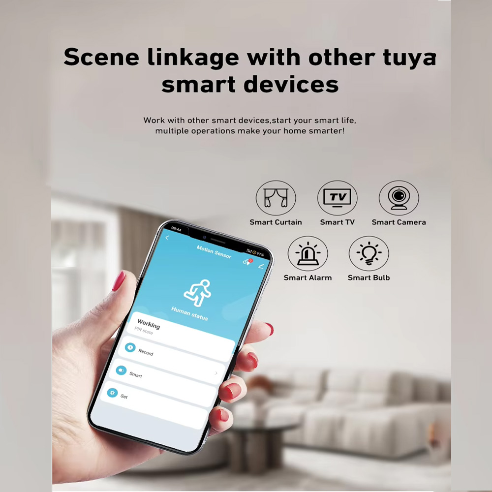 Smart PIR Motion Sensor WiFi Z - Home Security App 评论和价格