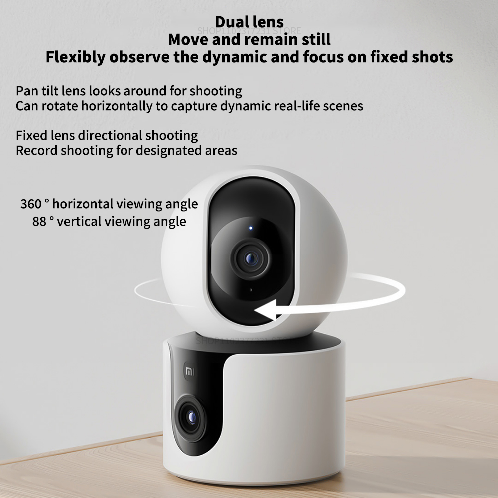 Xiaomi Smart Camera C300 Dual  - Mi Home Security Xiaomi 评论和价格