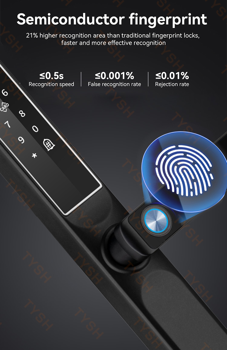 Tuya App Fingerprint Door Lock - Home Security Battery 评论和价格