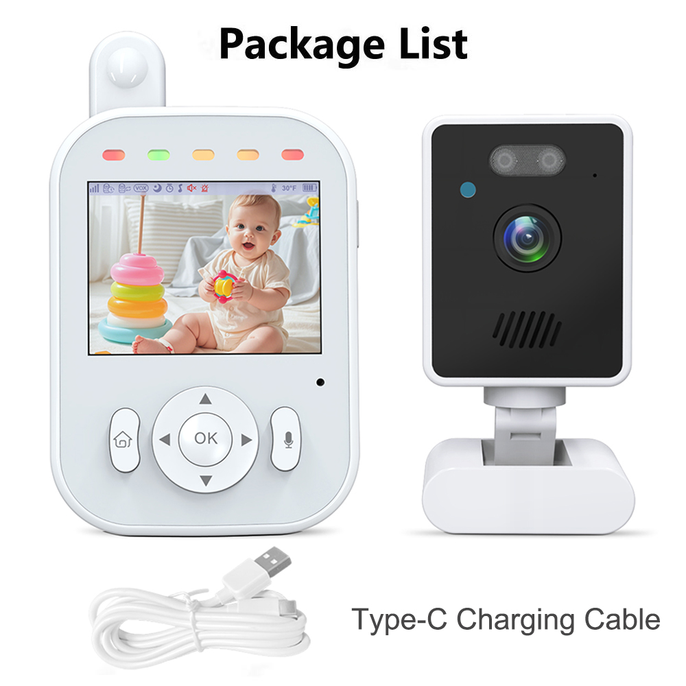 Baby Monitor Wireless Indoor 2 - Home Security Cameras Wireless 评论和价格