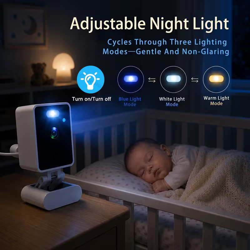 Baby Monitor Wireless Indoor 2 - Home Security Cameras Wireless 评论和价格