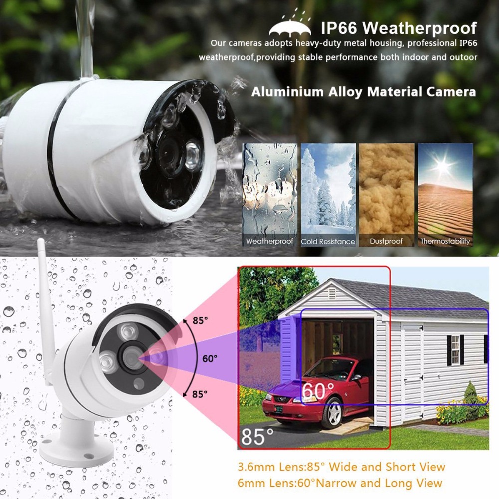 Wireless Home Camera Video Sur - Home Security Cameras Wireless 评论和价格