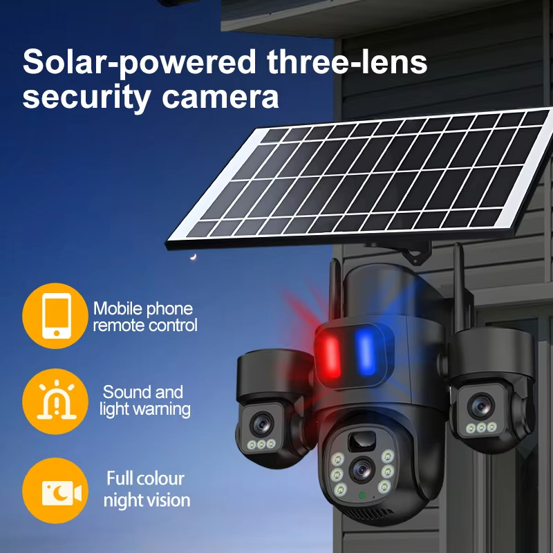 WIFI Solar PTZ Camera Outdoor  - Camera Solar Wireless 评论和价格
