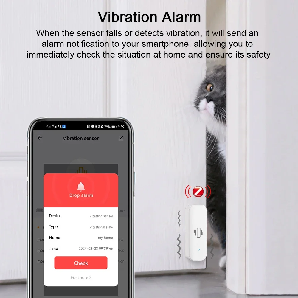 Tuya WiFi/Zigbee Smart Vibrati - Home Security App 评论和价格