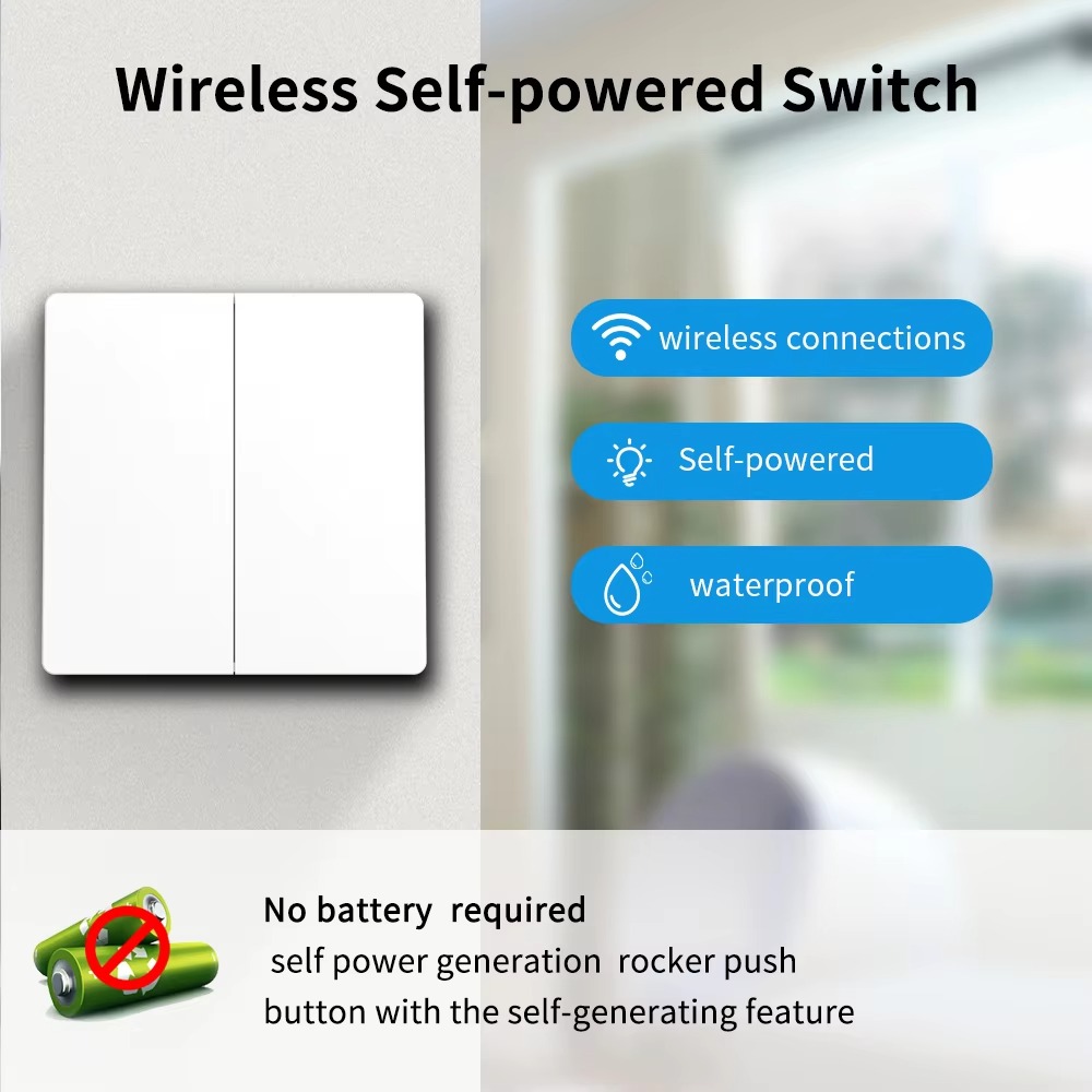 RF433 Self-Powered Wireless Li - Home Security Battery 评论和价格