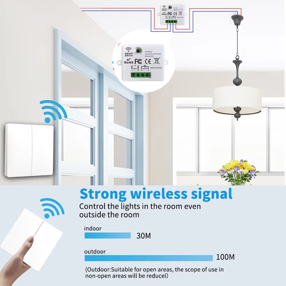 RF433 Self-Powered Wireless Li - Home Security Battery 评论和价格