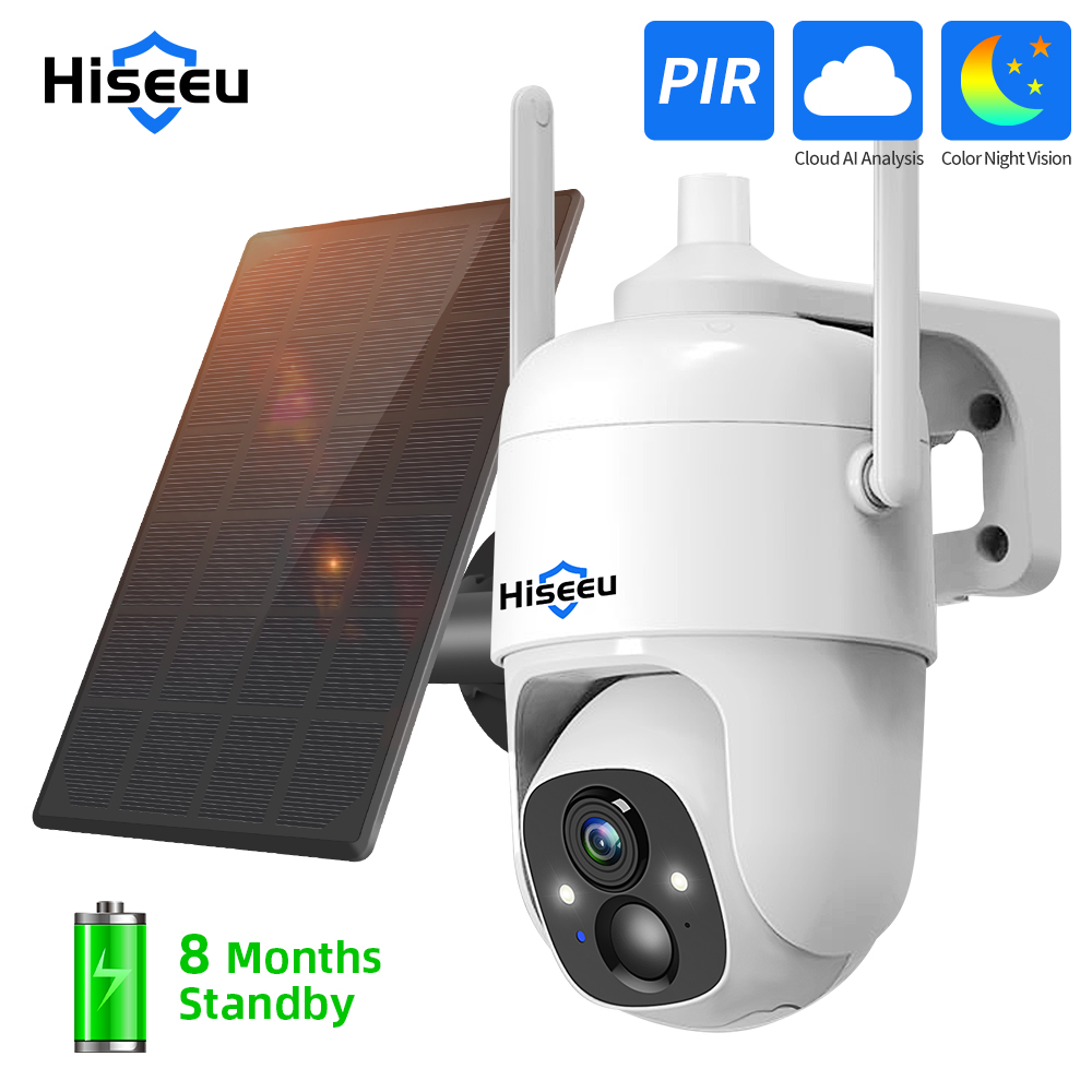 Hiseeu 3MP Cloud AI WiFi Video - Home Security Cameras Wireless 评论和价格