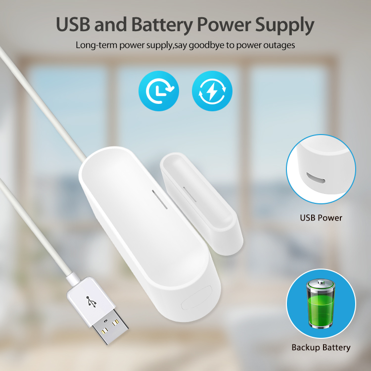 Tuya Smart Door Window Sensor  - Home Security Battery 评论和价格