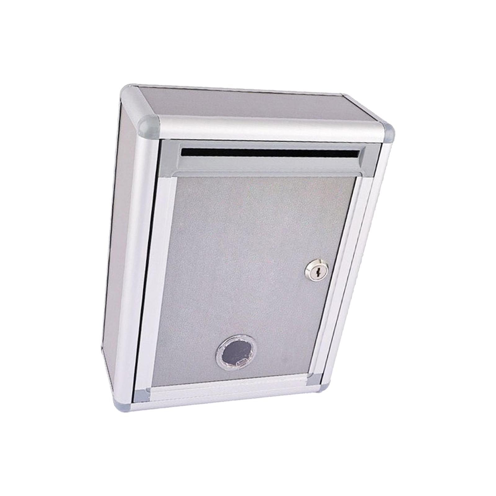 Wall Mail Box with Lock Metal  - Home Security Letters 评论和价格