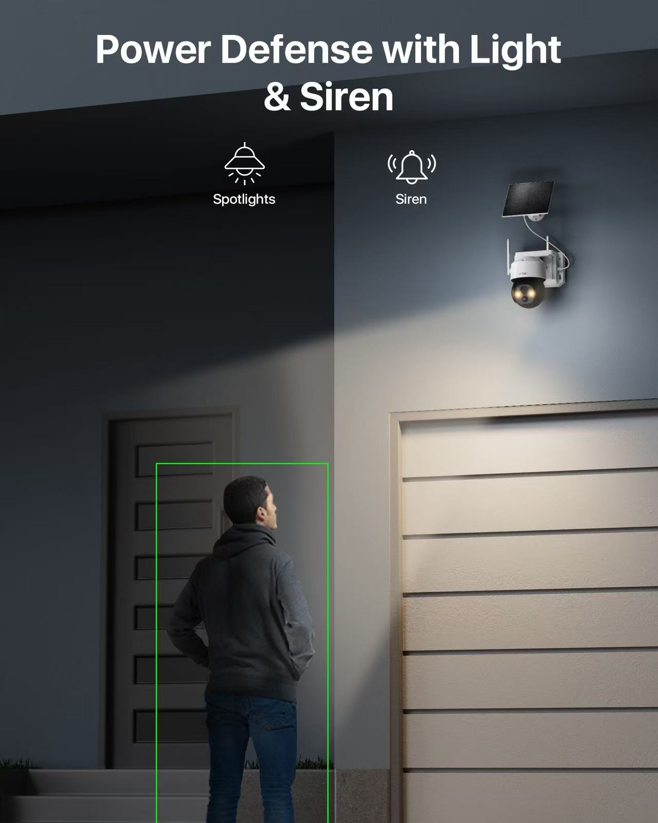Outdoor Solar PTZ Security Cam - Camera Solar Wireless 评论和价格