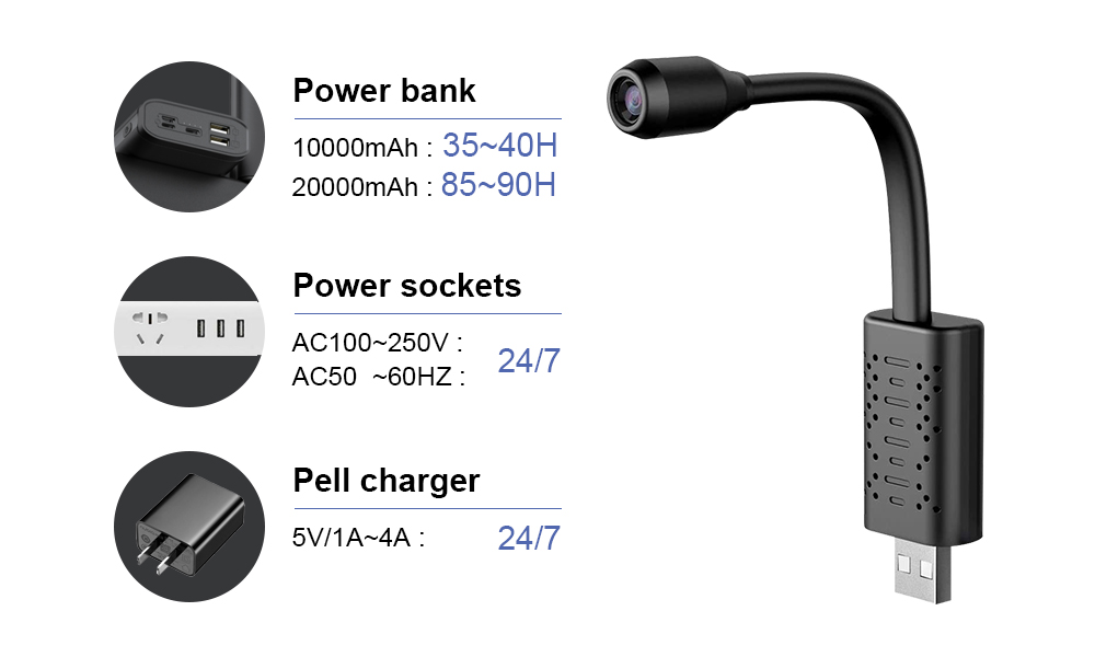 V380 Mini Wireless Wifi Camera - Home Security Battery 评论和价格