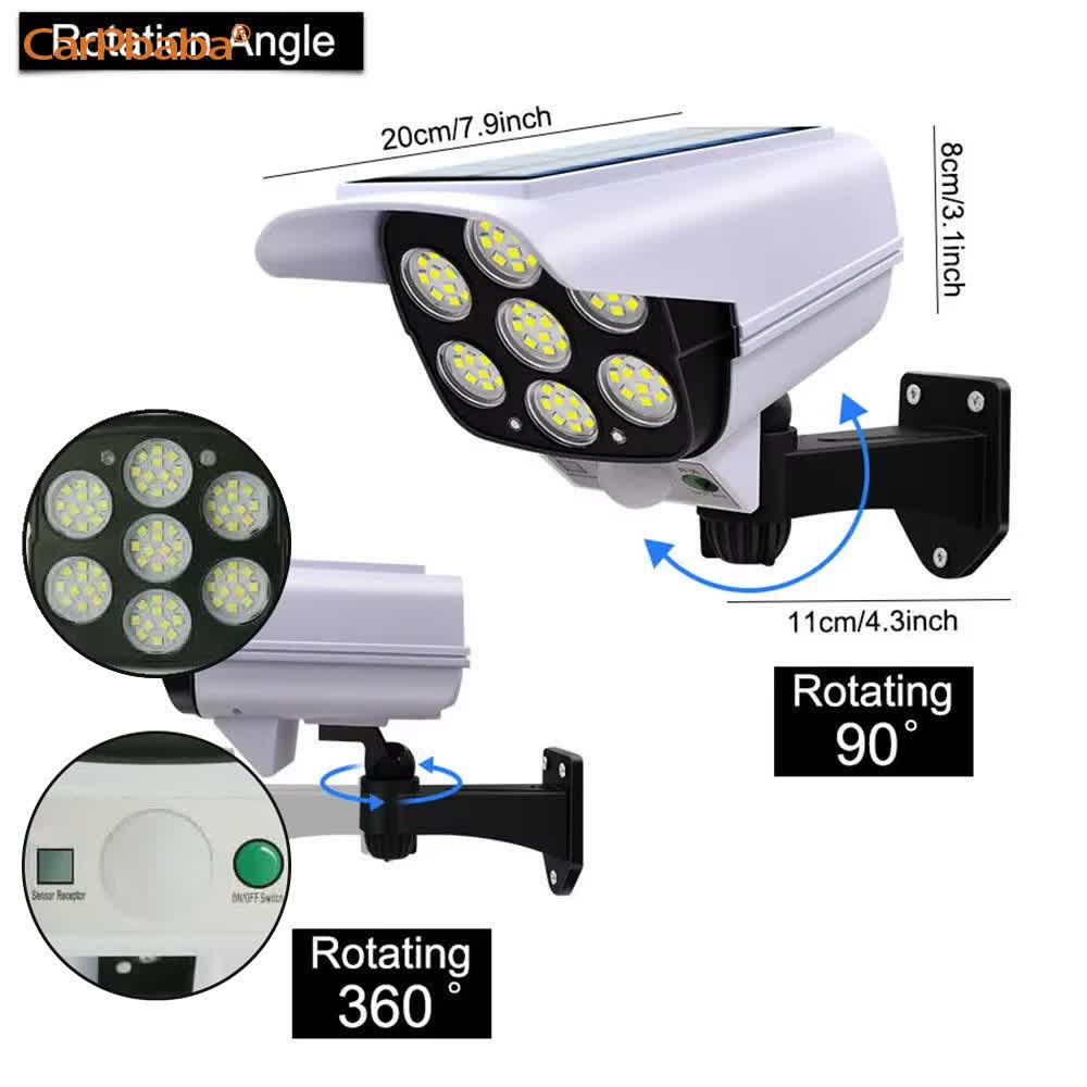 Outdoor Solar Light Motion Sen - Home Security Cameras Wireless 评论和价格